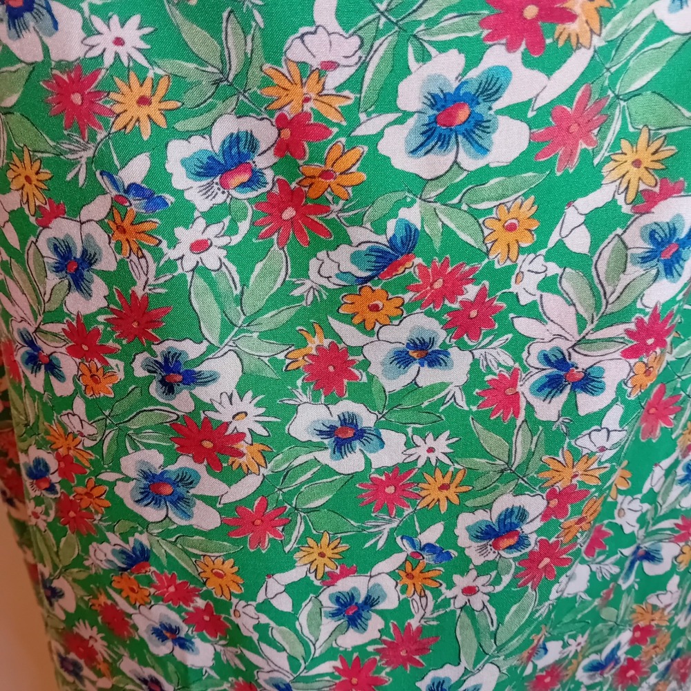 NWOT Plus Size Maison d'Hermine Floral Cottagecore Tank‎ Top Colorful Summer 26W - Picture 9 of 15